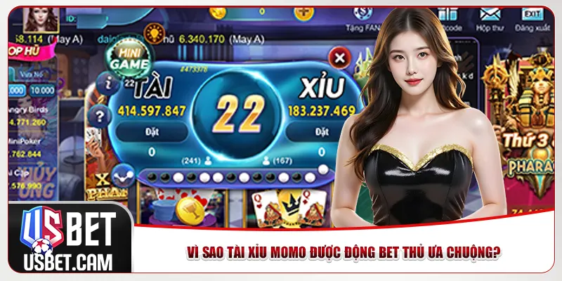 Vì sao tài xỉu Momo được động bet thủ ưa chuộng? Vì sao tài xỉu Momo được động bet thủ ưa chuộng?